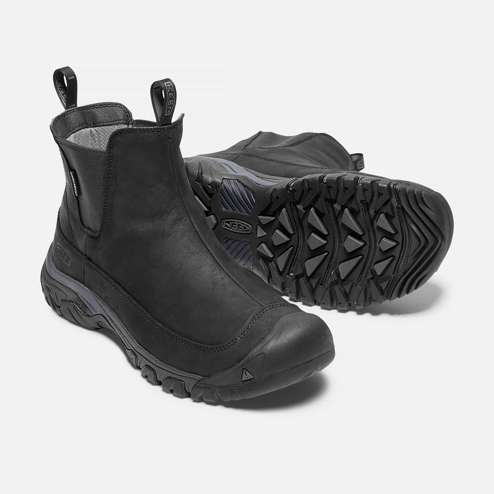 Keen Chelsea Bot Erkek Siyah - Anchorage Iii Waterproof - Türkiye YSRK25376